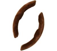 Winter Car Steering Wheel Cover for Alfa Romeo Giulietta 145 146 147 155, Autumn Winter Warm Steering Wheel Protective Covers Anti-Skid Segmented