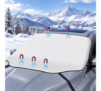 Winter Car Windscreen Cover 156 x 126 cm | Ultra-thick all-year round windscreen cover against snow, ice, frost, sun and UV, water resistant
