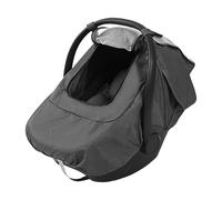 Winter Carseat Cover for Stroller Canopy Stroller Accessory Zippered Net | Warm Windproof Car Seat Canopy for Travel Airplane Season Cold Weather Snow Outdoor Daily Walking Camping Picnic Park