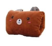 Winter Cartoon Pillows Hand Warmers P Cushions Creative Gift(Light Pink)