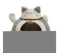 Winter Cat Bed Cave,Semi-Enclosed Bunny Cave,Dome-Shaped Cat Nest - for Pet Parents Cold Weather Winter Indoor Home Living Room Bedroom Study Apartment Homeowners Recovery Period