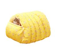 Winter Cat Bed, Removable Warm Soft Semi Enclosed House, Washable Sleeping Bed for Cats, Kittens, and Small Dogs, Indoor and Outdoor Pet Shelter for Home, Bedroom, Living Room, Travel Function