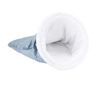 Winter Cat Snuggle Bag - Comfy Feline Bed for Chilly Days, Soft Fleece Cat Sleep Sack | Cozy Pet Nest for Indoor Cats, Plush Cat Hideaway, Insulated Feline Cave, Winter Pet Sleeping Pad