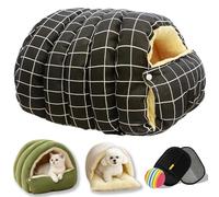 Winter Cave, Cozy Monster Cat Bed, Removable and Washable Cozy Winter Bed for Cats, Safe and Spacious Plush Pet Cave Suitable for Cats and Dogs of Different Sizes
