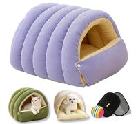 Winter Cave, Cozy Monster Cat Bed, Removable and Washable Cozy Winter Bed for Cats, Safe and Spacious Plush Pet Cave Suitable for Cats and Dogs of Different Sizes