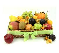 Winter Charm Fruit Basket - Fruit Gift Baskets and Gift Hampers with Next Day UK delivery with Personal Message attached