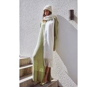 Winter Chill Blanket Scarf at Free People in Ivory - female