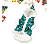 Winter Clothes for Dogs, Padded Dog Coat, Christmas Clothes for Dog Jacket for Cold Weather, Thick Winter Warm Vest for Dogs, Warm Windproof Clothes for Dogs