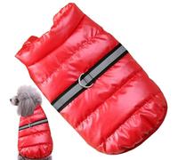 Winter Clothes for Small Dogs, Winter Jacket for Small Dogs, Dog Snow Jacket with Reflective Stripes and Integrated Hole for the Harness, Pet Clothing for Cold Weather, Cosy S