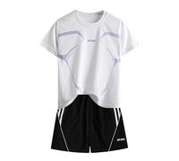 Winter Clothes for Toddler Boys Boy's Short Sleeved Running Suit Casual Quick Drying Clothes for Boys and Girls Summer T Shirt Shorts Two Piece Set Infant Shorts Set (WH3, 13-14 Years)