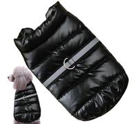 Winter Clothing for Small Dogs, Winter Jacket for Small Dogs, Warm Dog Vest with Reflective Stripes and Integrated Hole for the Harness, Cuddly Snow Vest, Puppy Jacket, Pet Clothing