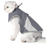 Winter Coat for Cats - Overcoat with Lining, Lightweight Kitty Rainwear, Versatile Cat Material, Equipment for Mammals | Persian Siamese Maine Coon