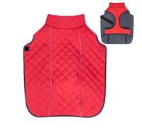 Winter Coat for Dogs | Reflective Waterproof Cotton Jacket | Winter Coats for Thick and Padded Dogs - for Walks, Races, Camping, Skiing, Picnics, City Trips and Trips to the City