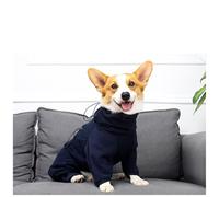 Winter Coat For Dogs, Small/Medium Dog Winter Coat Turtleneck Windproof Dog Jumpsuit, Clothes Winter Dog Coat For Cold Weather(Blue,M)