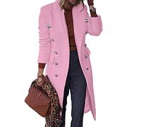 Winter Coat Women's Long Elegant Leopard Slim Jackets Elastic Short Loose Winter Jacket Coat Open Parka Plain Hood Loose Sexy Checked Striped Basic, pink, XXL