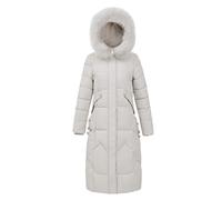 Winter Coats for Women Uk Fashionable Longline Padded Coat Plus Size Waterproof Puffer Coats with Pockets Casual Quilted Down Plain Down Jacket Open Front Work Office Jackets Lightweight Slim Parka