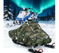 Winter Custom Snowmobile Cover - Fits for SP 800R Power T.E.K., Windproof, Waterproof, Dustproof, Breathable, UV Resistant, with Storage Bag