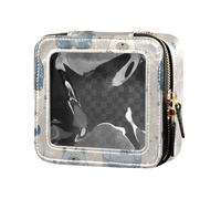 Winter Cute Bears Clear Makeup Bags Cosmetic Bags for Traveling