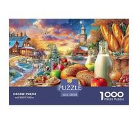 Winter DessertEpic 1000-Piece Jigsaw Puzzles for Adults The Pinnacle of Impossible, Hard, Difficult Challenging Puzzle Educational Games - These Represent The Apex Gift Jigsaw Puzzles for Adults And