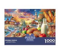 Winter DessertOverwhelming 1000-Piece Jigsaw Puzzles for Adults A Crusade Through Impossible, Hard, And Difficult Challenging Puzzle Games - The Most Prestigious Gift for Adult And Teenage Conquerors