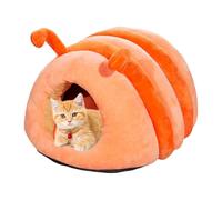 Winter Dog Bed,Semi-Covered Bed Pet Cave Tent | Animal Shape Warming Puppy House Cat Sleeping Tent Cave Beds for Pets Dogs Small Cats