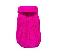 Winter Dog Cat Sweater Warm Pet Clothes Fit Fit For Chihuahua Maltese Sweater Fit Fit For Small Medium Dogs Turtleneck Knitted Yorkies Costumes(A,L 4-5KG)
