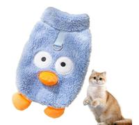 Winter Dog Clothes, and Winter Pet Clothes | Soft Plush Costume Coat for Pet Cats - Comfortable and Stretchy Fleece Dog Vest with Hole