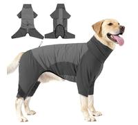 Winter Dog Clothes, Cold Weather Warm Puppy Outfit, Adjustable Pet Jacket, Medium and Large Dogs for Walking, Camping, Hiking, Outdoor Adventures, Cozy Protective Apparel, Chilly Days