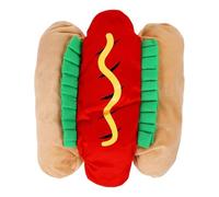 Winter Dog Clothes, Pet Hot Dog Costume | Cute Animal Costume with Hamburger Design, Dog Cat Food Court, Unique Cosplay Items
