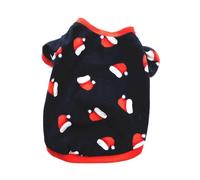 Winter Dog Coat for Small Dogs, Warm Fleece Jacket for Chihuahua, Pug & Teddy, Cute Printed Puppy Clothing & Cat Jacket, Cozy Pet Outfits(N,XS(old))