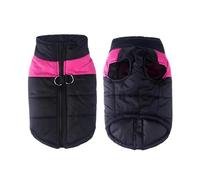 Winter Dog Coat, Waterproof Warm Dog Jacket for All Seasons, Reversible Pet Vest for Small, Medium & Large Dogs inc. Golden Retriever, Puppy Winter Wear(Pink,XS(old))