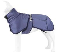 Winter Dog Coats Dogs Jacket for Cold Weather Soft Winter Coat Windproof Warm Dog Jacket Dog Snowsuit Waterproof Pet Dog Harness Vest for Small Medium Extra Large Dogs(Blue,XL)