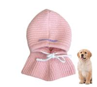 Winter Dog Hat - Cute Pet Warm Knitted Dog Hat, Winter Dog Hat Knitted Snood Layers, Crochet Dog Hat Snood Funny Pet Cat