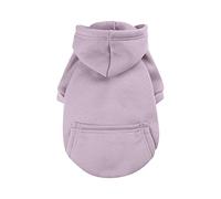 Winter Dog Sweater Warm Denim Pocket Pet Clothes Cozy Two Legged Outfit Fashionable Pet Apparel Soft Comfortable Cat Clothing (Purple, 2X)