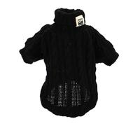 Winter Dog Sweater Warm Windproof Fleece-Lined Turtleneck Cozy Christmas & Daily Walk Apparel for Small Dogs Cats Puppy Kittens - Chihuahua Poodle Pet