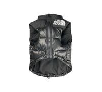 Winter Dog Vest Pet Clothes Pure Cotton Embroidery Clothing Jacket Small Medium Chihuahua Coat(Black,XXL)