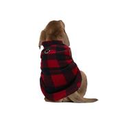 Winter Dog Vest - Warm Plaid Polar Fleece Coat, Soft Sleeveless Jacket | Cold Weather Dog Clothes for Small, Medium, Large Dogs, Comfortable Winter Wear for Outdoor Adventures in Snow and Cold