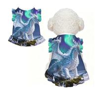 Winter Dragon S Pet Apparel for Small Dogs-Cute Summer Outfit for Puppy, Soft Breathable Pet Clothes for Cat