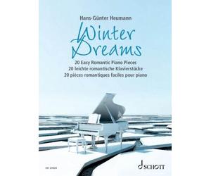 Winter Dreams: 20 Easy Romantic Piano Pieces by Hans-G?nter Heumann (German)