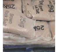 Winter Dry Brown Rock Salt 25kg (10 Pack)