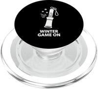 Winter Duck Call Graphic For Waterfowl Hunters Fans Design PopSockets PopGrip for MagSafe