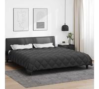 Winter Duvet, Anthracite, 200 x 240 cm, Microfibre, Quilt with Polyester Filling, Breathable, Easy Care, Hypoallergenic, Ideal as a All-Year Duvet for Warm Nights