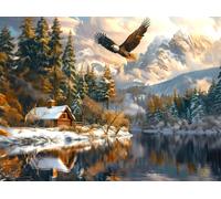 Winter Eagle Flight
