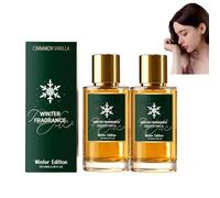 Winter Edition Women's Fragrance 50 ml - Cinnamon Vanilla Perfume Spray, Long-Lasting Cinnamon Vanilla Fragrance, Stylish Beauty Product for Day, Night, Wedding & Travel (2 Pieces)