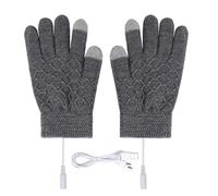 Winter Electric Gloves, USB Heated Gloves | Full Finger USB Charging Fast Heating Gloves - Cold Weather Sportswear Women Men Hand Warmers for Riding, Washing