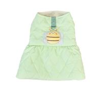 Winter Elegant Lolita Style Dog Dress For Small Breed Puppies Cozy Warm Winter Autumn Pet Fashion Attire For Female Dogs (D, One Size)