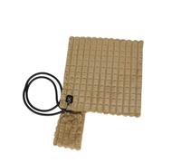 Winter Extra Large Soft Heating Pad Adjustable Temperature Mat for Indoor Use by Small Medium Large Comfort (Khaki, 45x45cm)