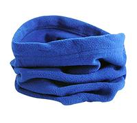 Winter Face Mask & Ski Mask Neck Gaiter, Cold Weather Half Balaclava, Fleece Thermal Neck Warmer for Men & Women Snood Hat Scarf for Skiing, Outdoor Work, Riding Motorcycle & Snowboarding Blue