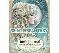 Winter Fantasy by LianaScrap: Junk Journal Pages and Ephemera