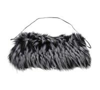 Winter Faux Fur Hand Warmer Muff for Winter Season Commute | Lightweight Faux Fur, Elegant Simple Style, Lanyard Included, for Formal Outfits, Party Use